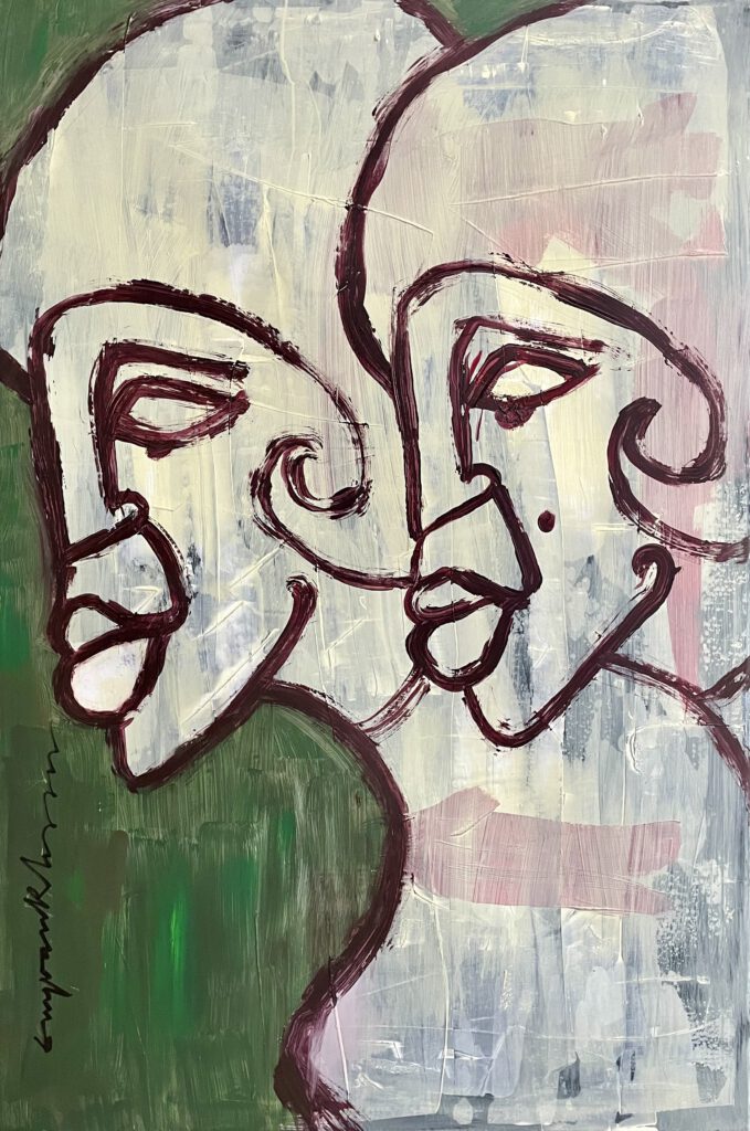 Guy van Rhoon_twee -twee / dua gezichten